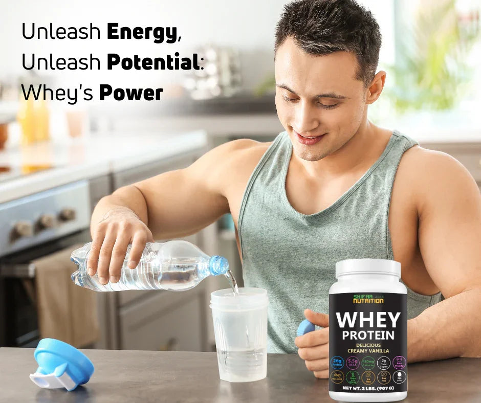 Whey Protein Delicious Creamy Vanilla 2lbs