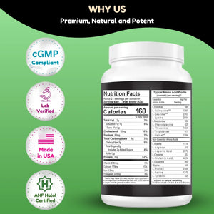 Pack of 2 - Halal Whey Protein Powder, 26g Protein for Adults – 21 Servings – Creamy Vanilla - SHIFAA NUTRITION