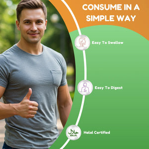 Halal Vitamin C Tablets for Adults, 1000mg - 60 Days Supply of Immune Support & Overall Wellness - SHIFAA NUTRITION