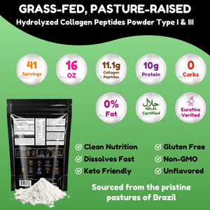 Unflavored collagen powder mixes into coffee smoothies yogurt and water