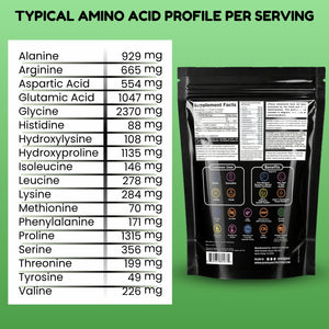 Halal collagen peptides powder supports skin hair nails and joints for adults
