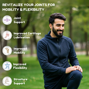 Halal Joint Support Capsules for Adults - 30 Day Supply - Mobility and Structure Support - SHIFAA NUTRITION