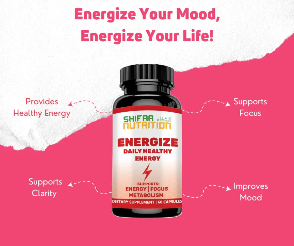 Energize Capsules – SHIFAA NUTRITION