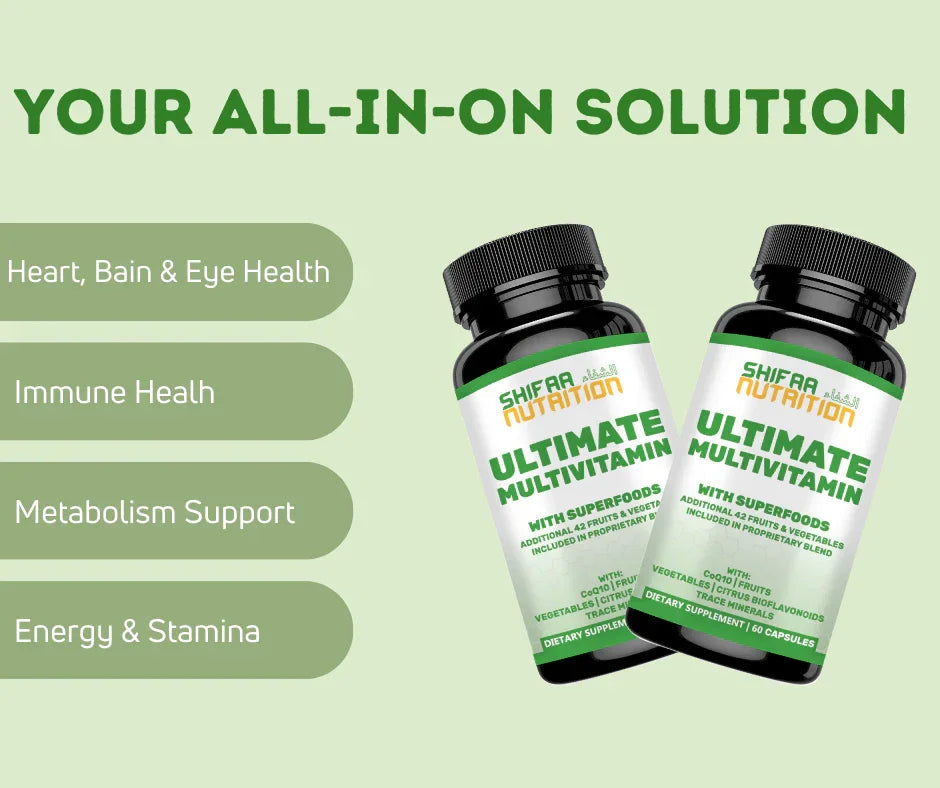 Ultimate Multivitamin Capsules - SHIFAA NUTRITION