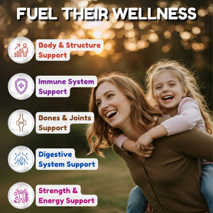 Halal Kids Multivitamin Gummies – 45–90 Day Supply - Immunity & Growth Support - SHIFAA NUTRITION