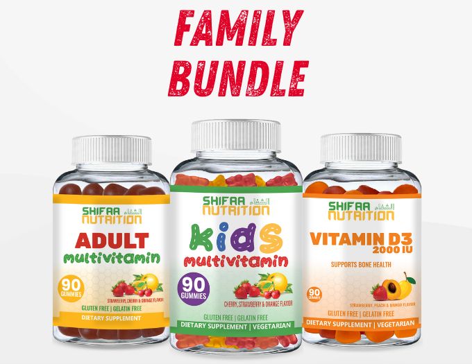 Family Bundle -  Pack of 3