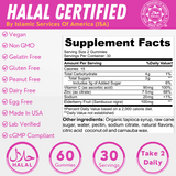 Pack Of 3 - Halal Elderberry Gummies For Kids & Adults