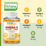Pack Of 3 - Halal Omega 3 Gummies For Adults