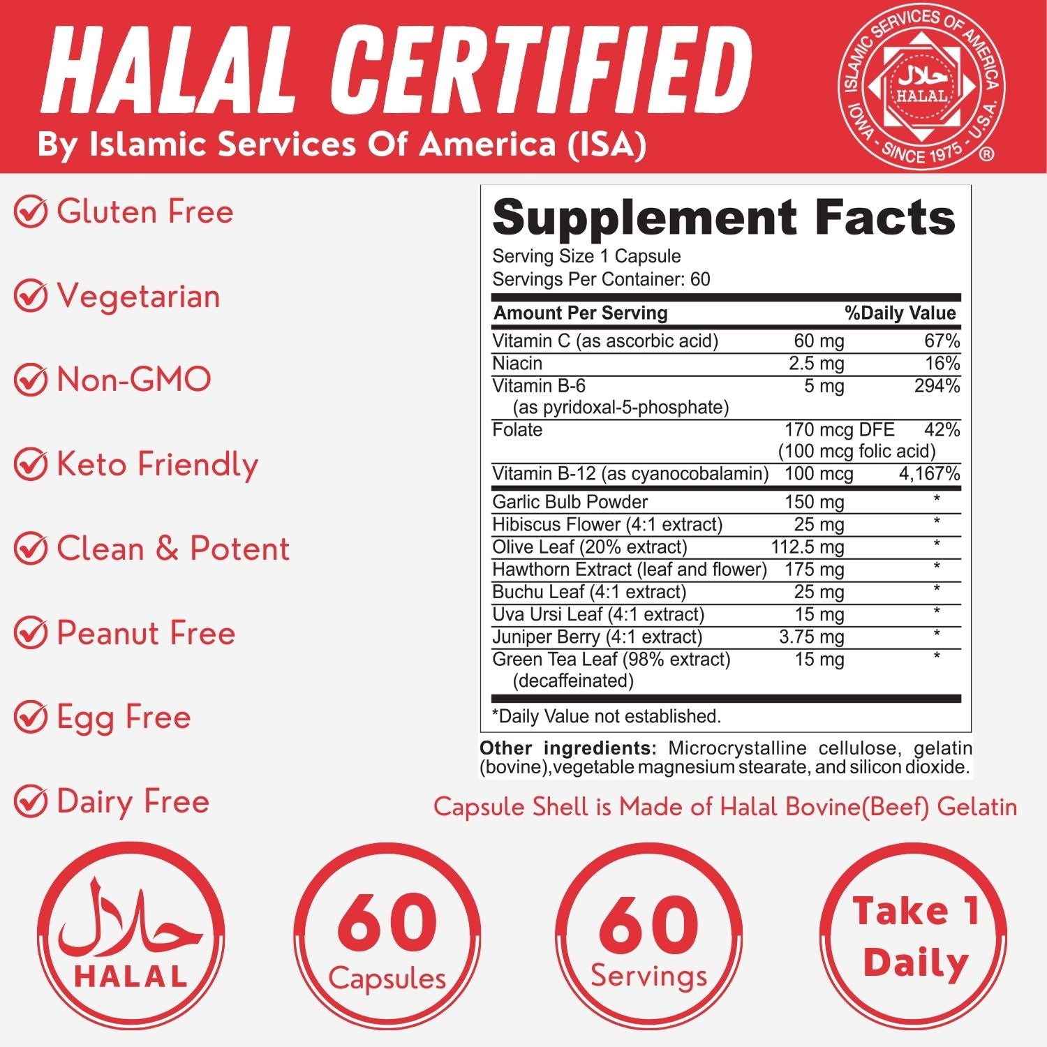 Halal Blood Pressure Support