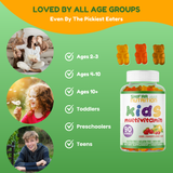 Pack Of 3 - Halal Vitamin Gummies For Kids