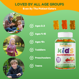Pack Of 3 - Halal Vitamin Gummies For Kids