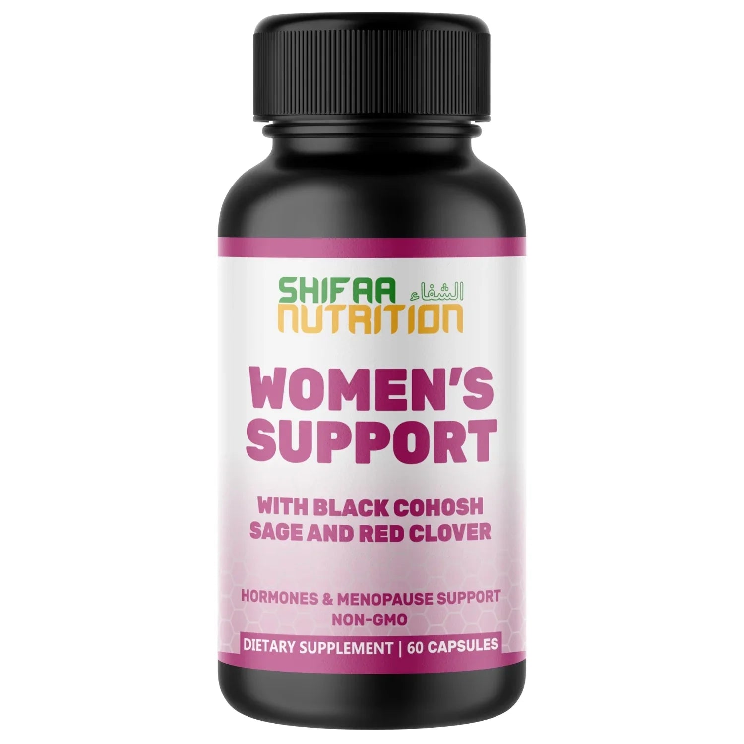 Halal Women Support Capsules – 30 Day Supply –  Menopause, Hormones & Mood Support