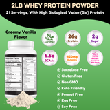 Halal Protein Powder - Vanilla Flavor
