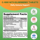 Halal Vitamin C 1000 With Elderberry Tablets