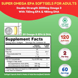 Pack of 3 - Halal Super Omega 3 Fish Oil