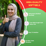 Halal Super Omega EPA Fish Oil Softgels