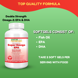 Halal Super Omega EPA Fish Oil Softgels