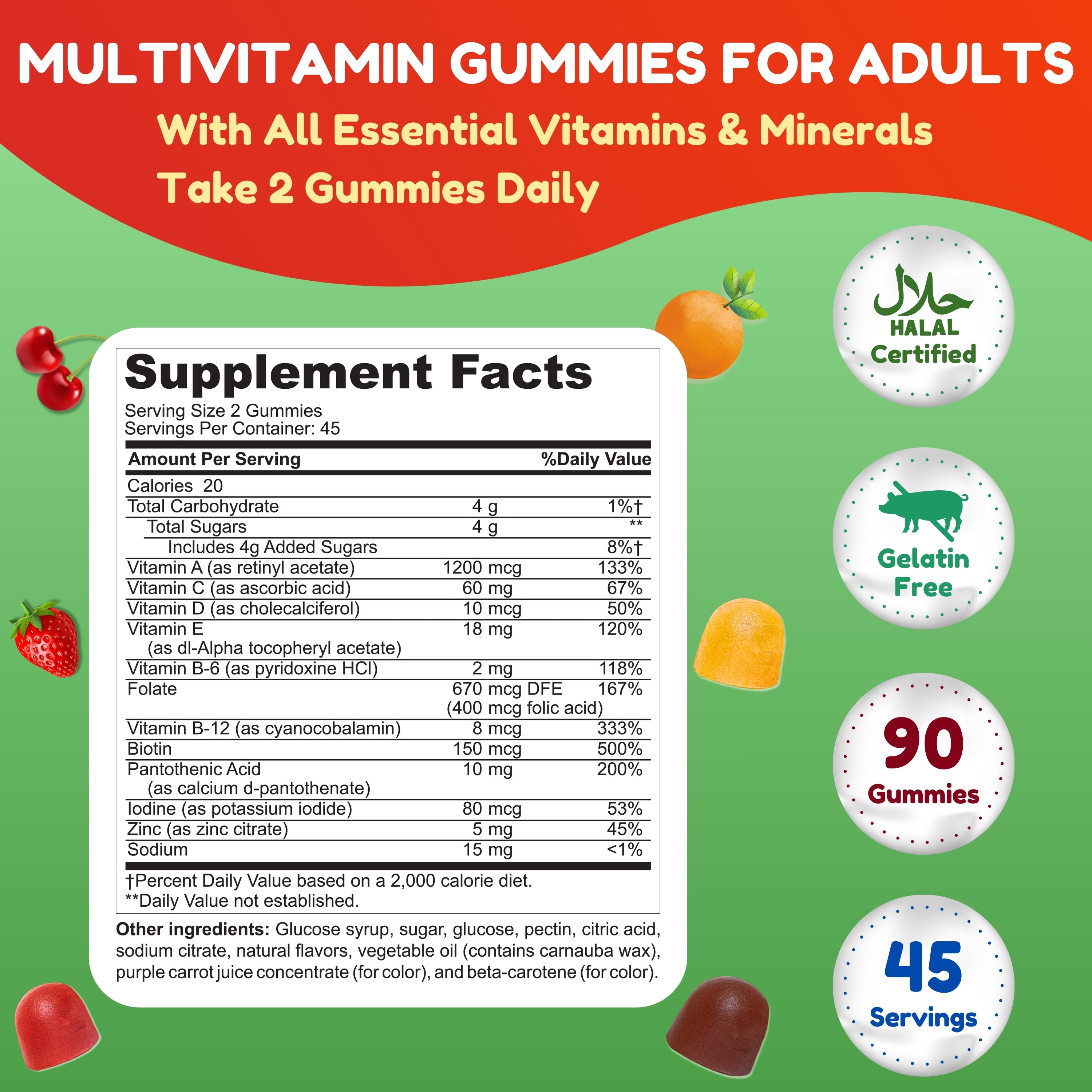 Halal Vitamins For Adults
