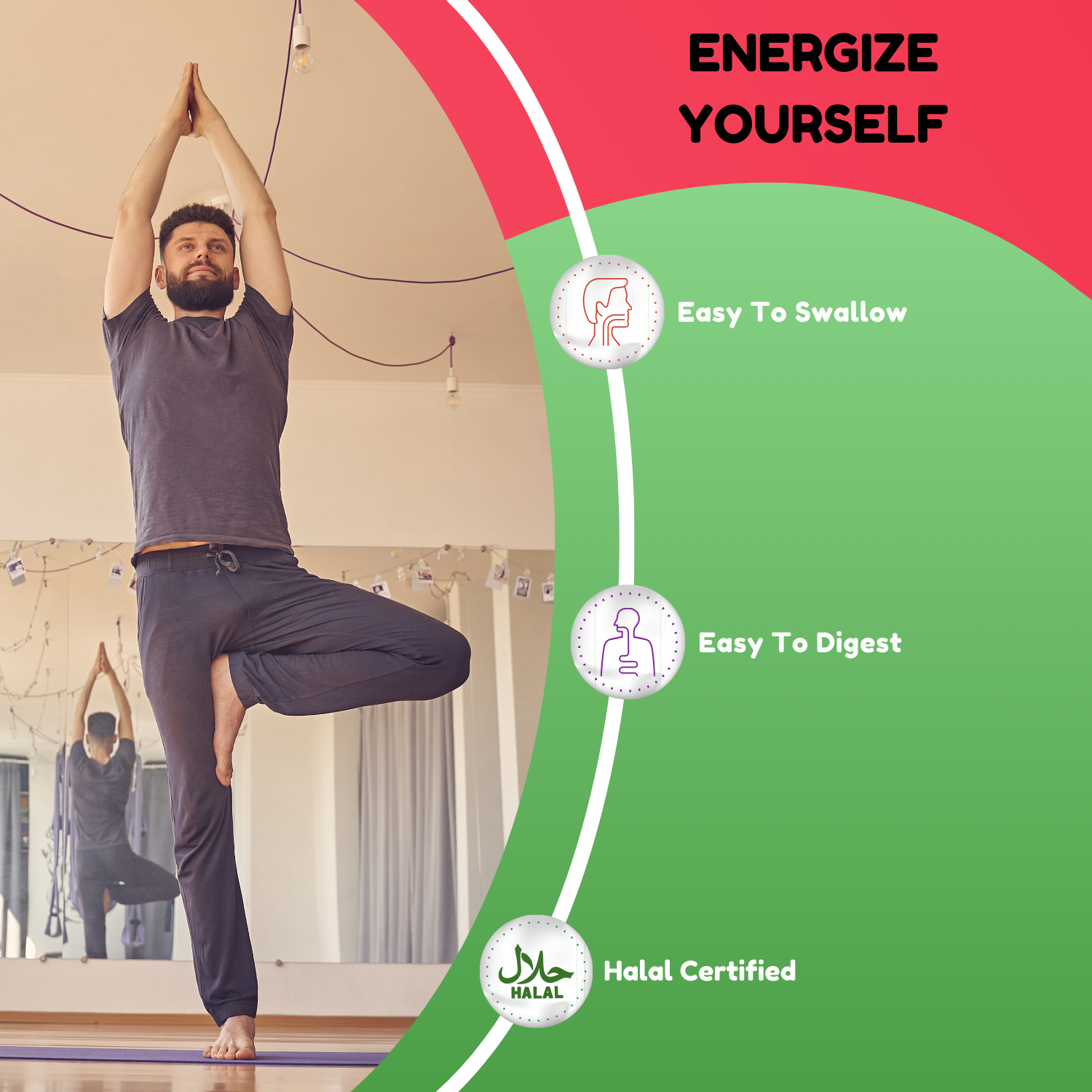 Pack Of 3 - Halal Energize Energy Pills