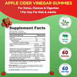 Pack Of 3 - Halal Apple Cider Vinegar Gummies