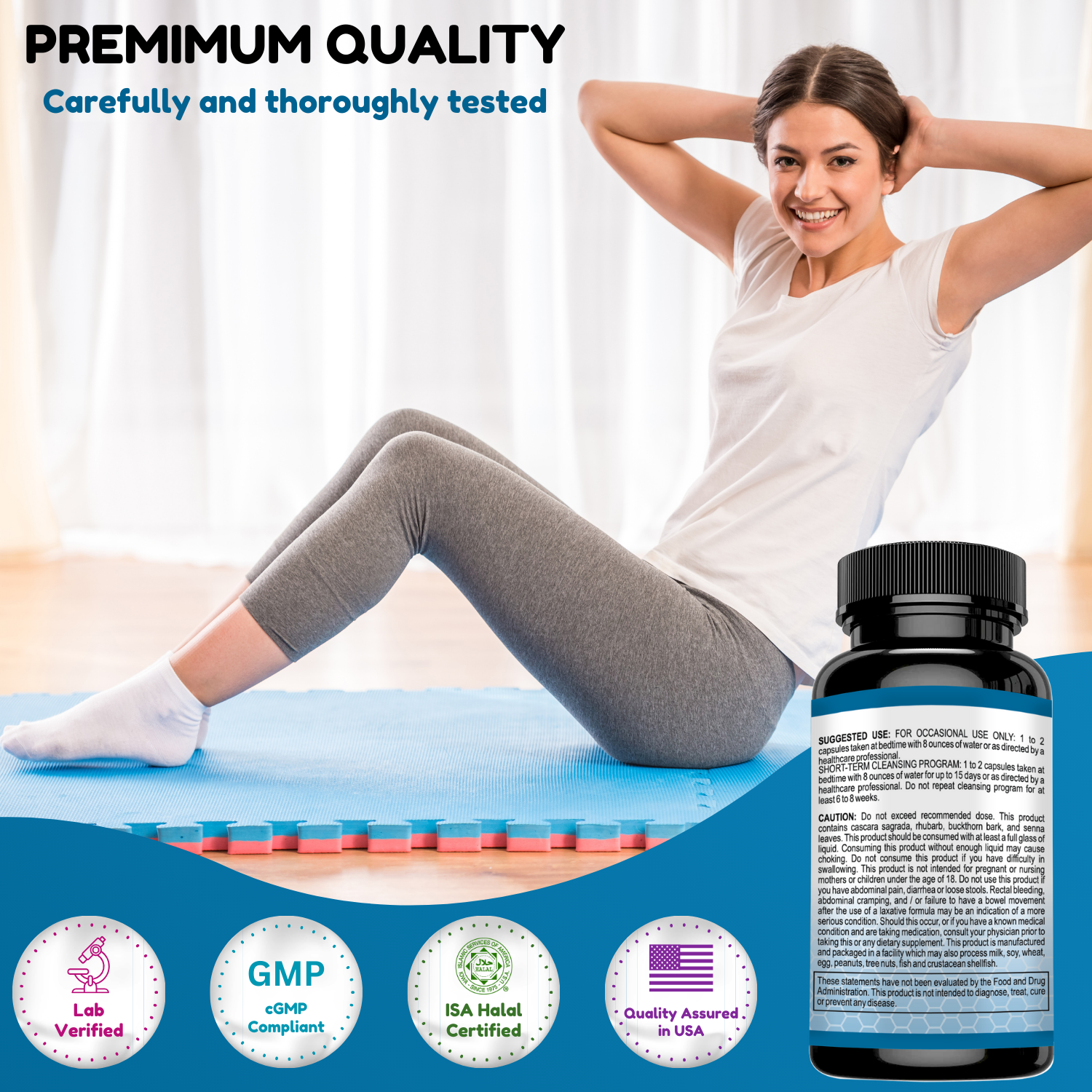 Pack Of 3 - Halal Colon Cleanse & Detox Pills