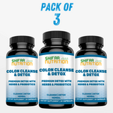 Pack Of 3 - Halal Colon Cleanse & Detox Pills
