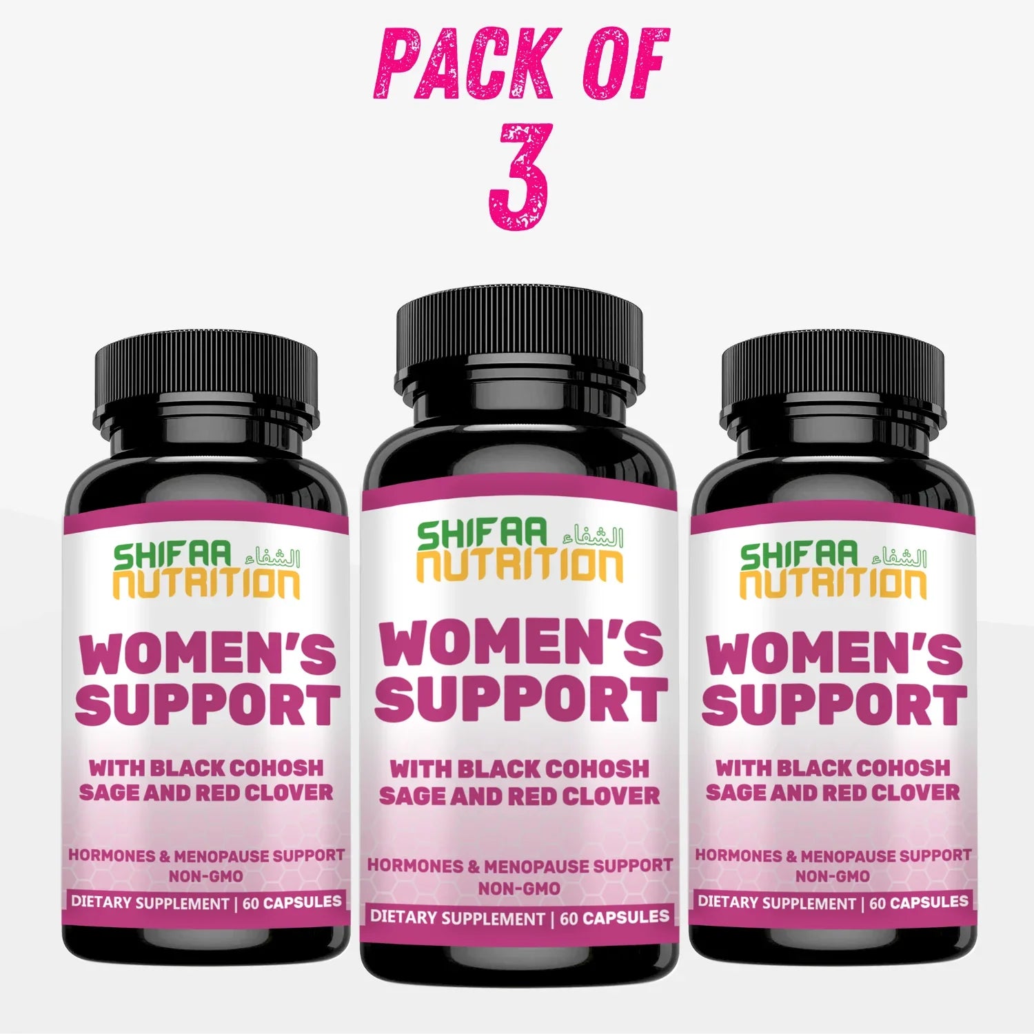 Pack Of 3 - Halal Women Support Capsules