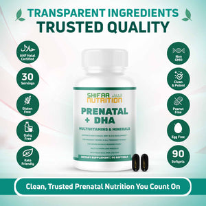 prenatal folic acid dha halal prenatal vitamins gummies prenatal with folic acid and dha
