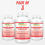 Pack of 3 - Halal Super Omega 3 Fish Oil